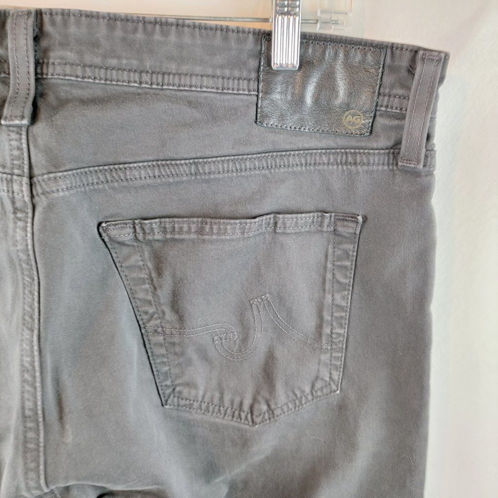 AG Adriano Goldschmied Pants Mens 38x32 Gray The Everett Slim Straight Stretch